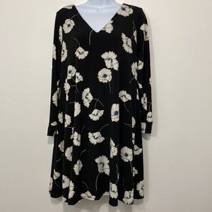 Wallis Ladies Size 8. Black Dress